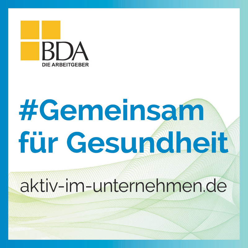 Logo BDA-Seite "Gemeinsam für Gesundheit"