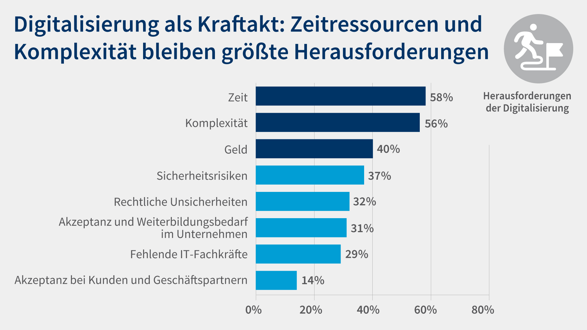 Digiumfrage 26 Grafik 3 Herausforderungen