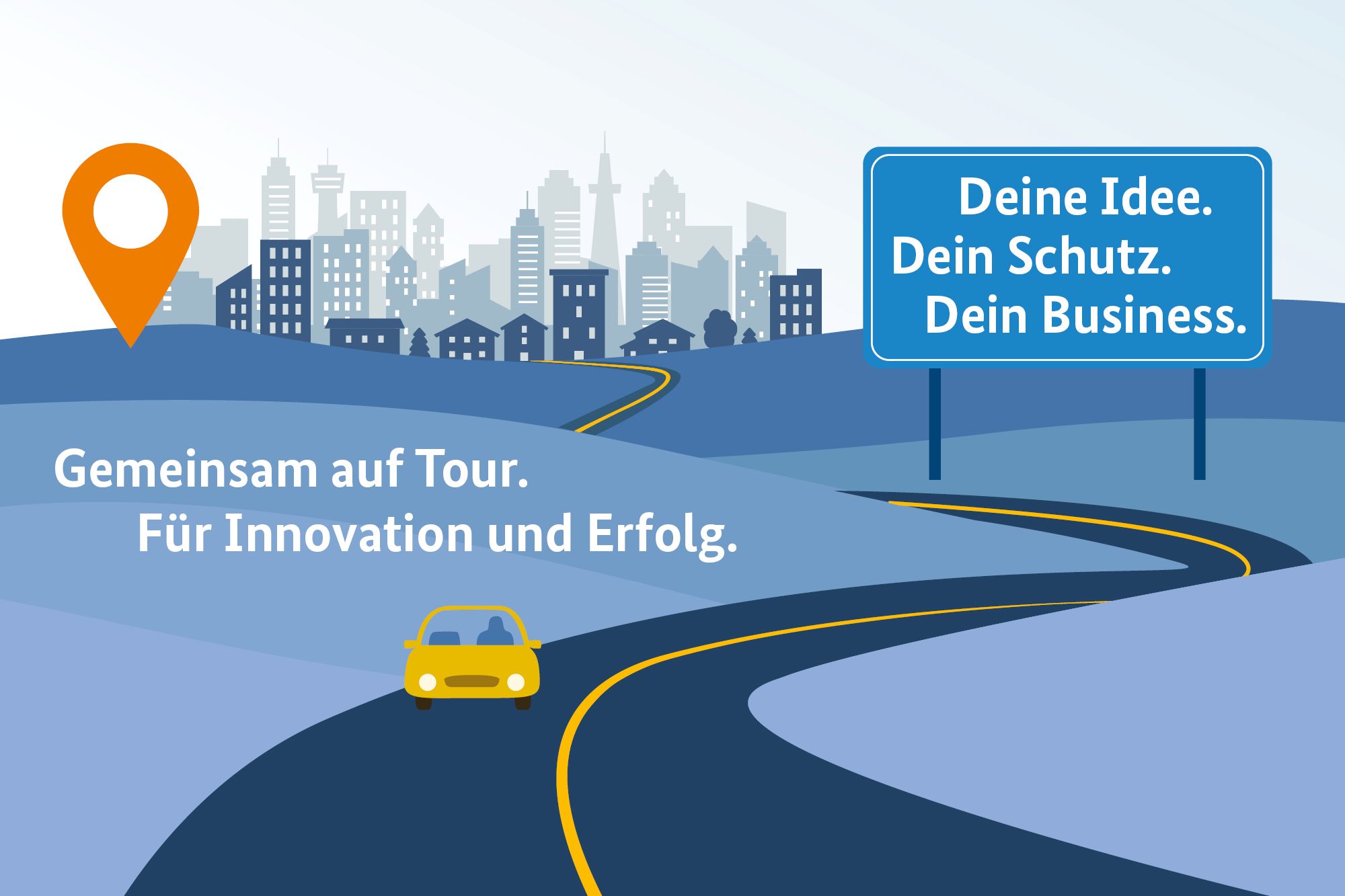 Sharepic zur Innovations-Roadshow DPMA, DIHK