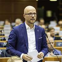 EPdU 2023: Sebastian Stietzel, Präsident der IHK Berlin, bei seiner Rede