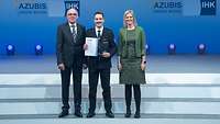 Gruppenbild der Bundesbesten aus dem Saarland