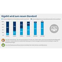 Grafik Digitalisierungsumfrage 2023 Internet Standort