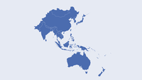 Karte von Asien und Australien