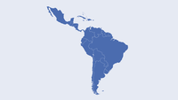 Karte von Lateinamerika