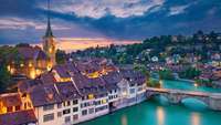 Stadt Bern in der Schweiz