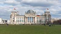 Blick auf den Reichstag in Berlin 