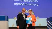 Mario Draghi und Ursula von der Leyen