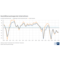 Geschäftserwartungen zu Jahresbeginn 2025