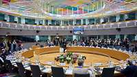 Tagung des Europäischen Rates im Europa Building