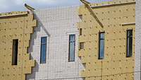 Isolierung Gebäudefassade 