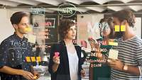 Start-up Junge Erwachsene in einer Besprechung