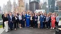 US-Reise Delegation Gruppenbild