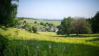Ländlicher Raum, Dorf in einem Wiesental Ländlicher Raum, Dorf in einem Wiesental