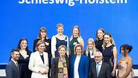 Gruppenbild der Bundesbesten aus Schleswig-Holstein