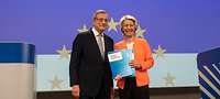 Mario Draghi und Ursula von der Leyen