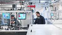 Produktion mit Laser