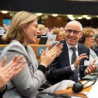 Helena Melnikov und Peter Adrian