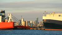 Hafen von Melbourne / Australien