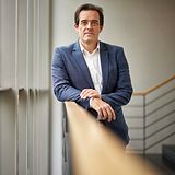 Volker Treier am Geländer