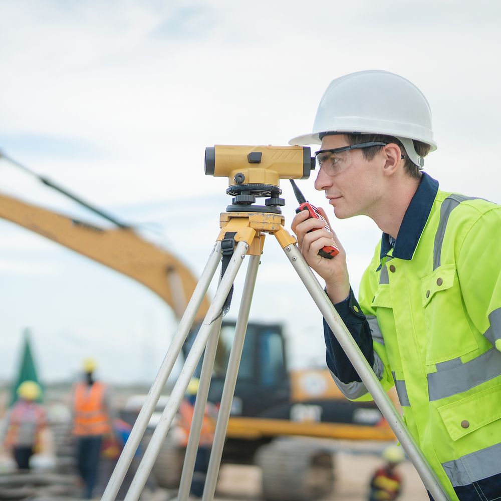 Vermessung Baustelle