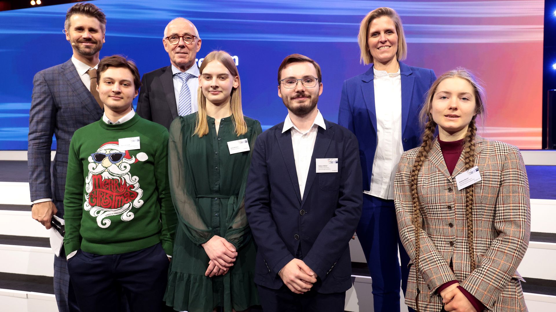Gruppenbild der Bundesbesten aus Bremen