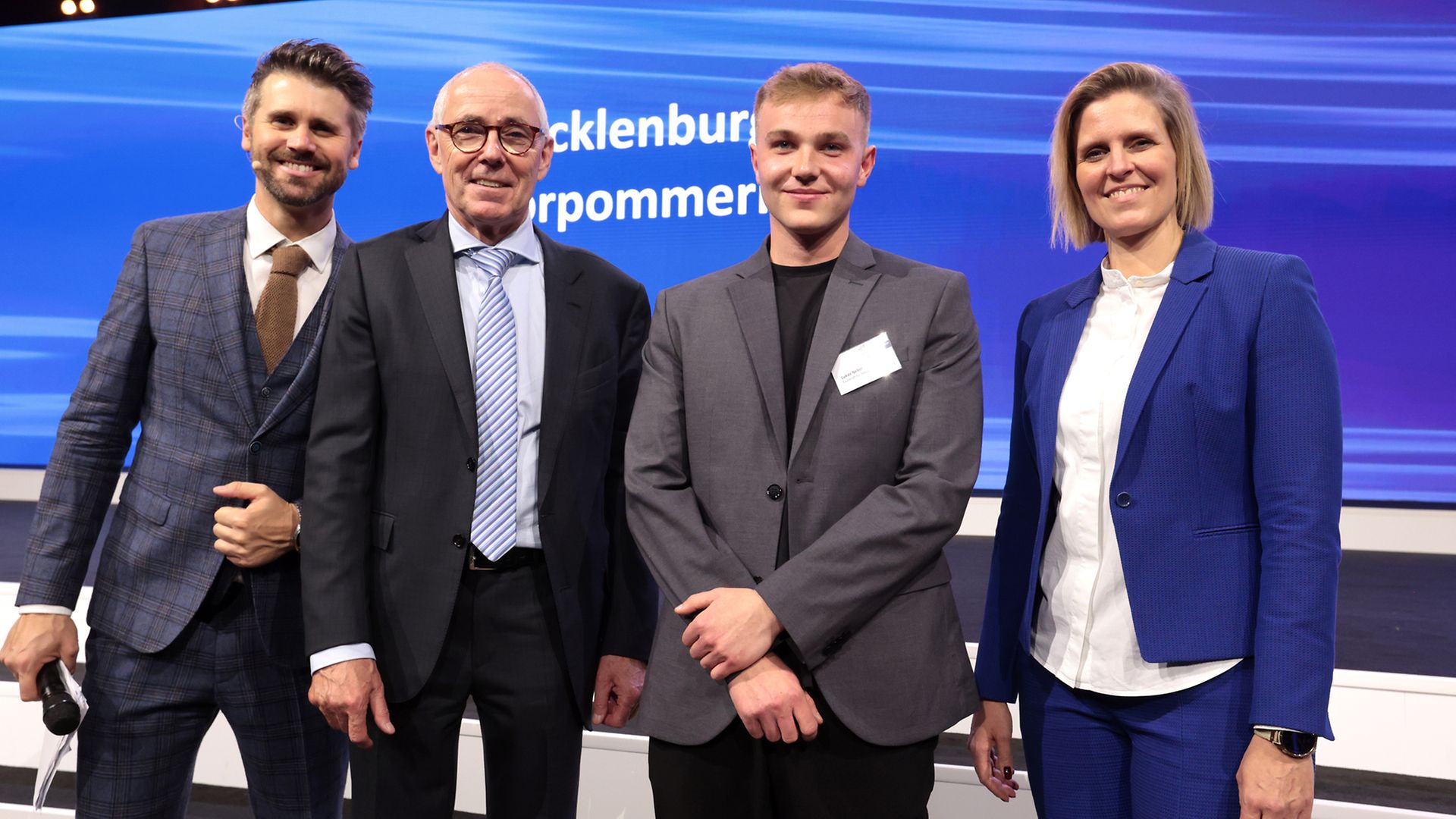 Gruppenbild der Bundesbesten aus Mecklenburg-Vorpommern