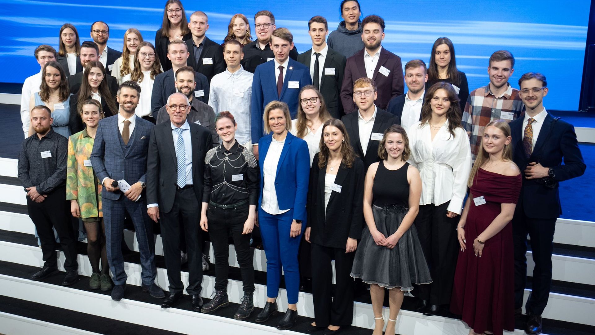 Gruppenbild der Bundesbesten aus Nordrhein-Westfalen