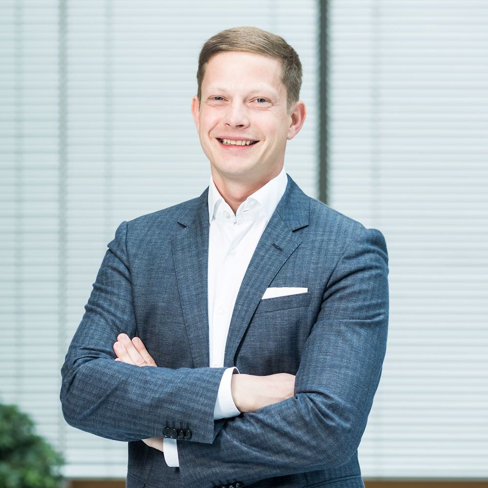 Robin Borrmann am Rednerpult