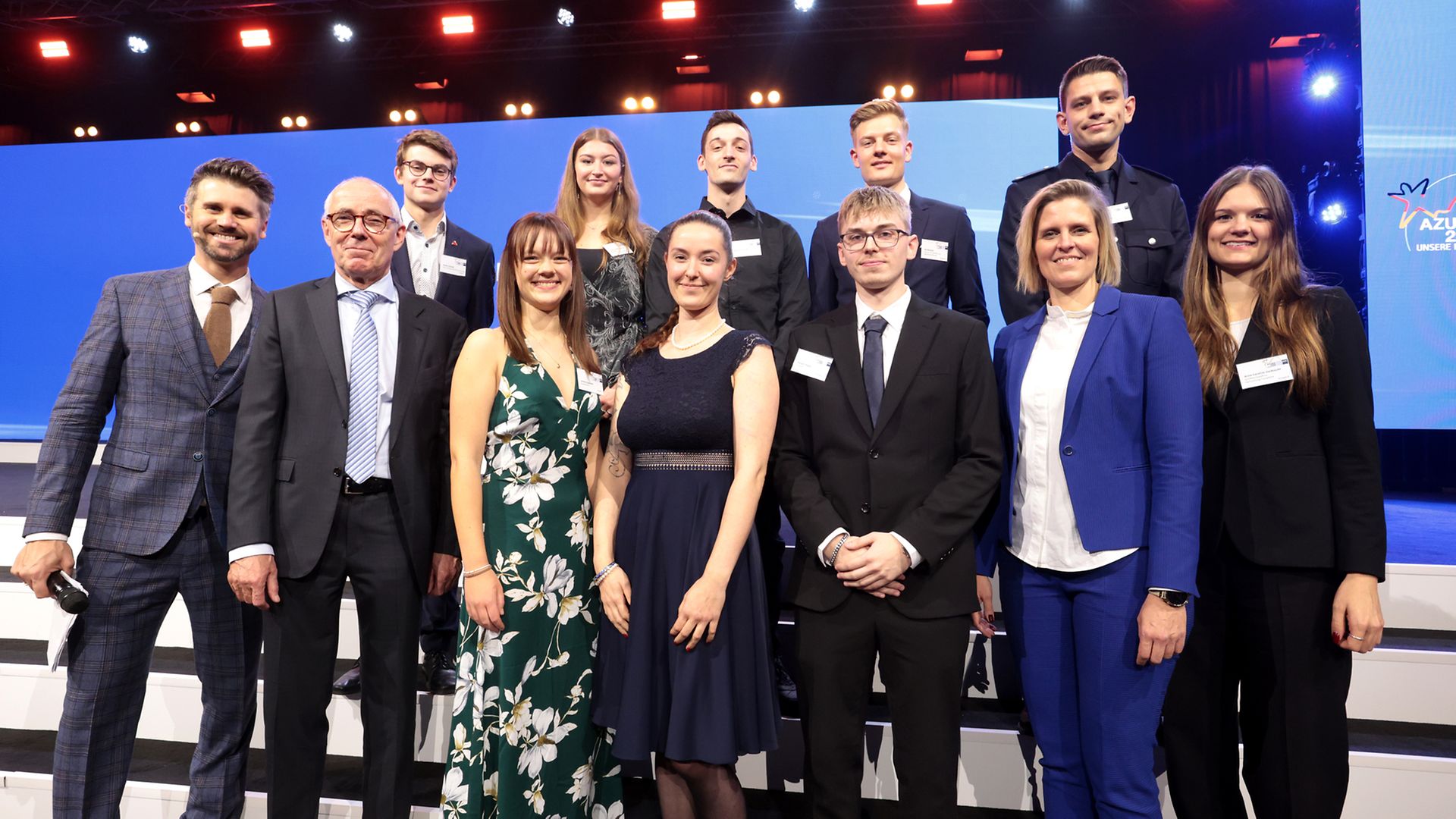 Gruppenbild der Bundesbesten aus Hamburg 