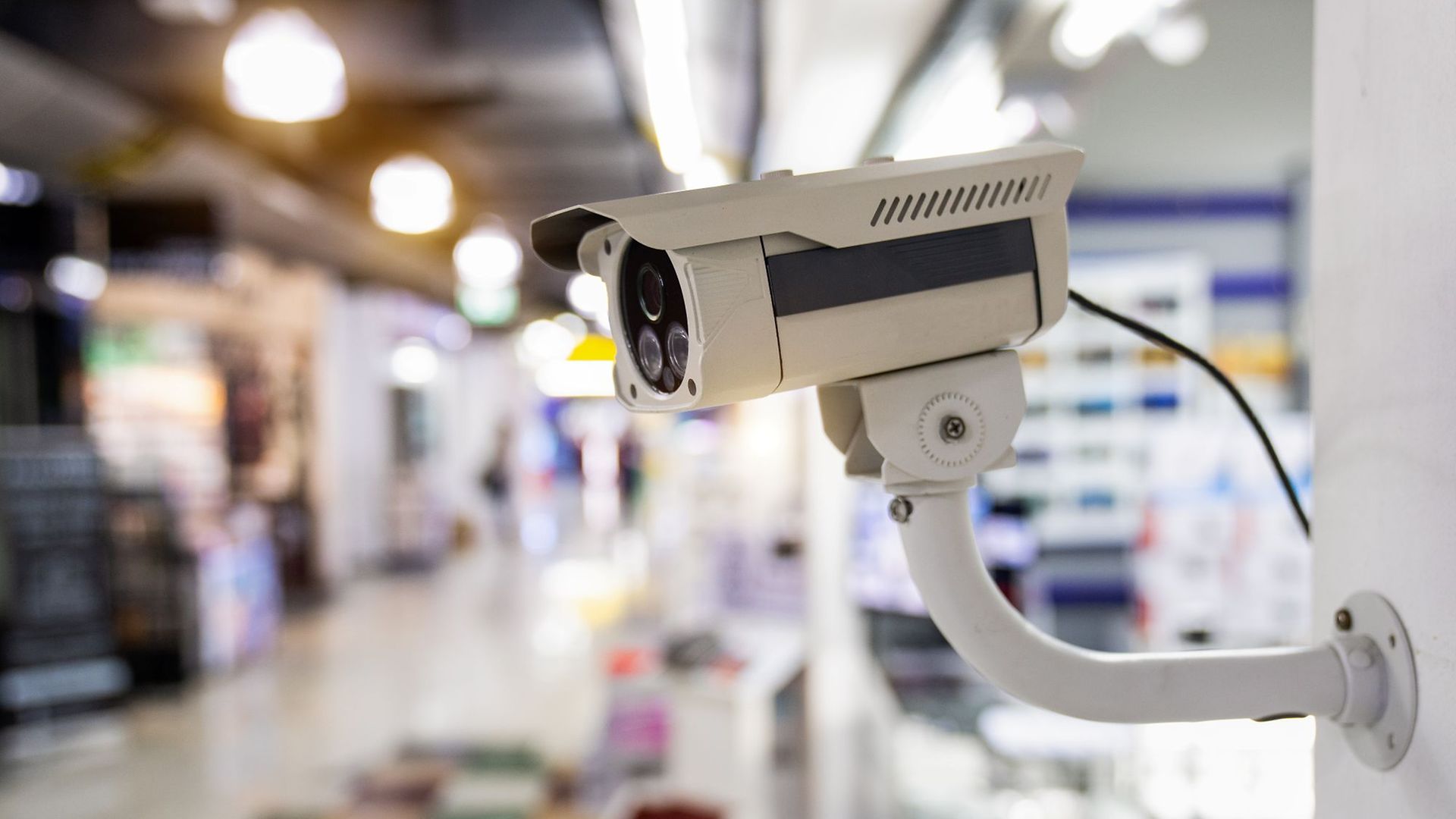 Überwachungskamera Einzelhandel
