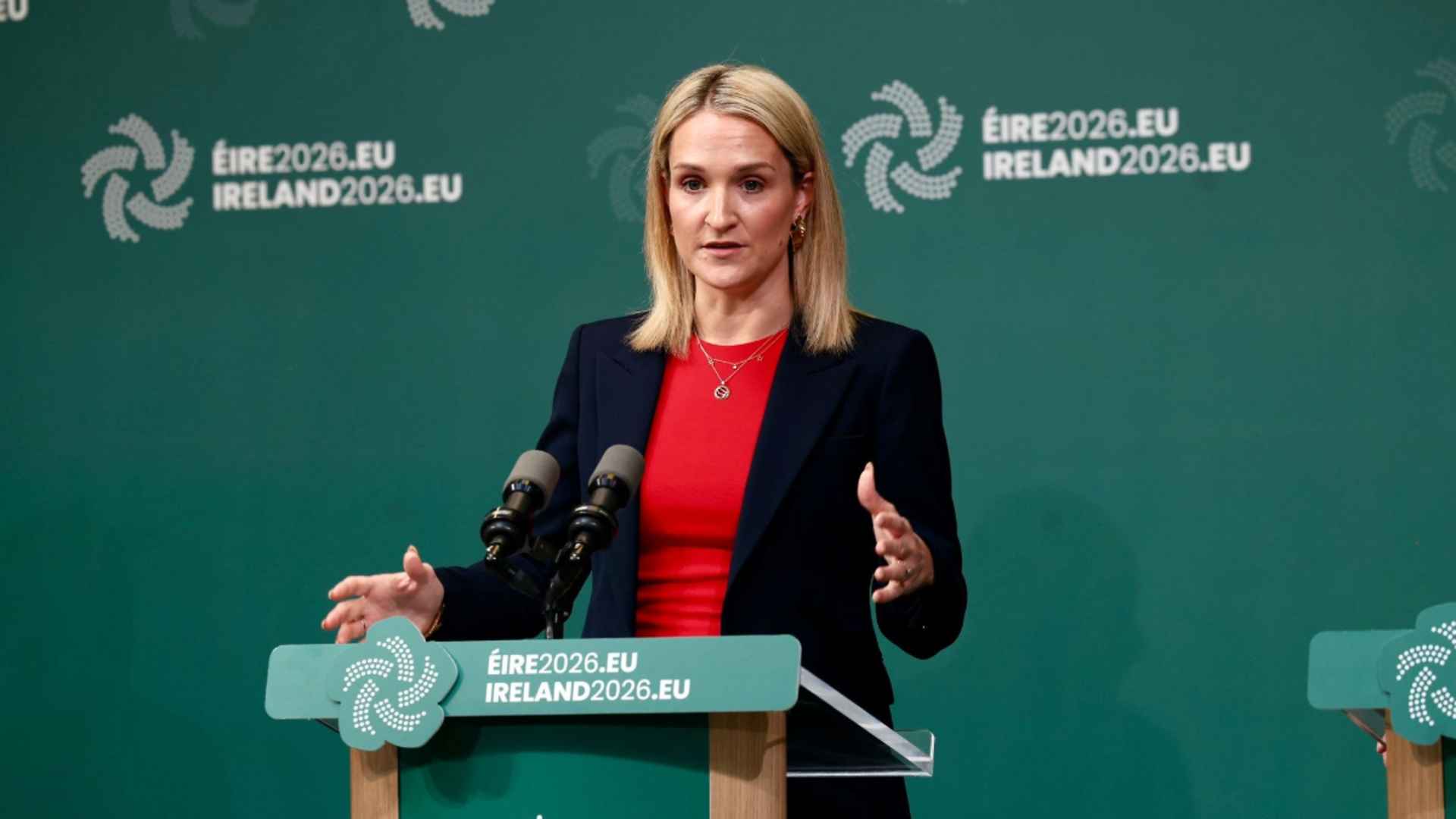Helen McEntee, Ministerin für auswärtige Angelegenheiten und Handel Irlands