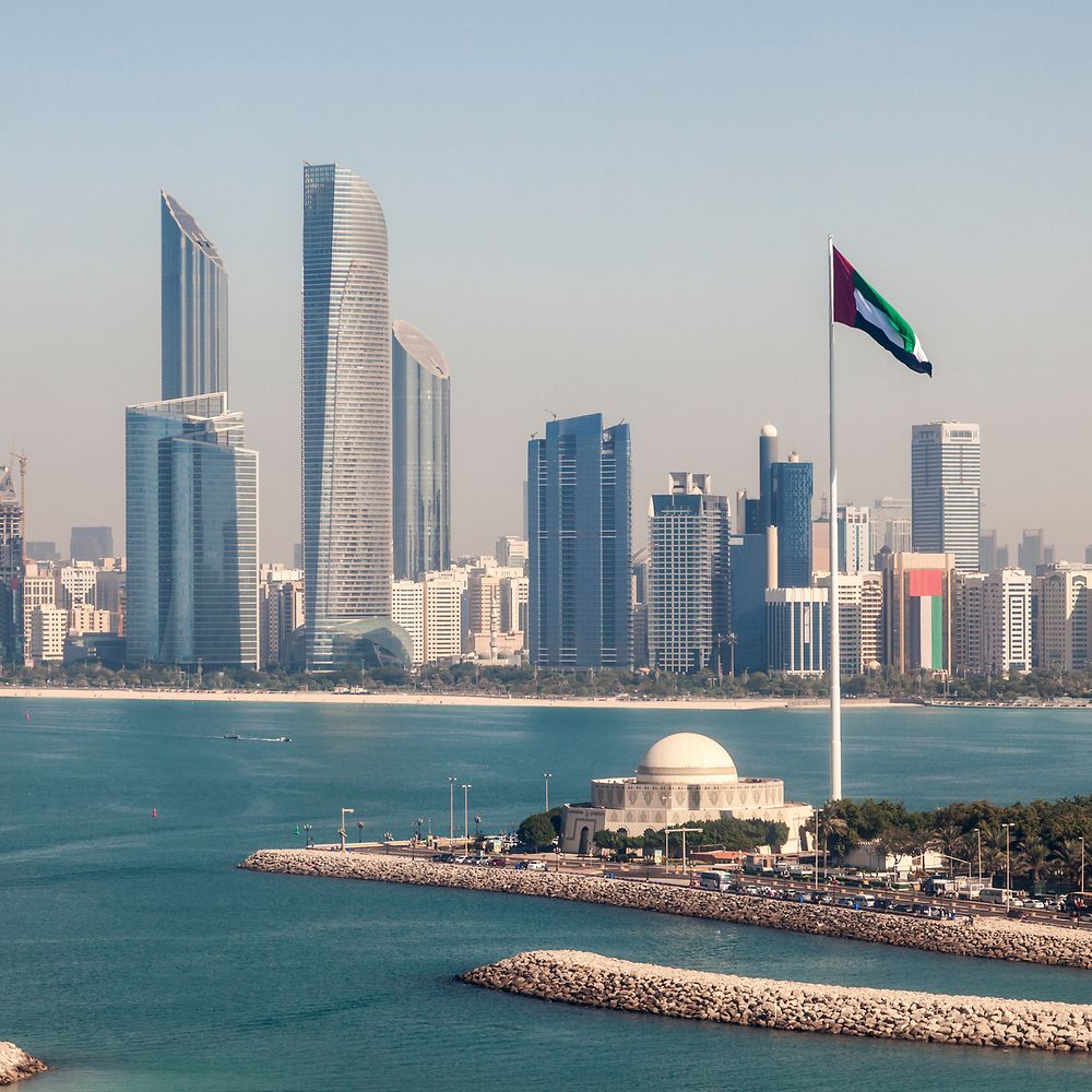 Skyline von Abu Dhabi