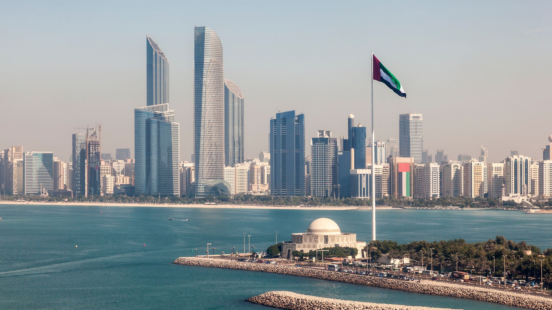 Skyline von Abu Dhabi