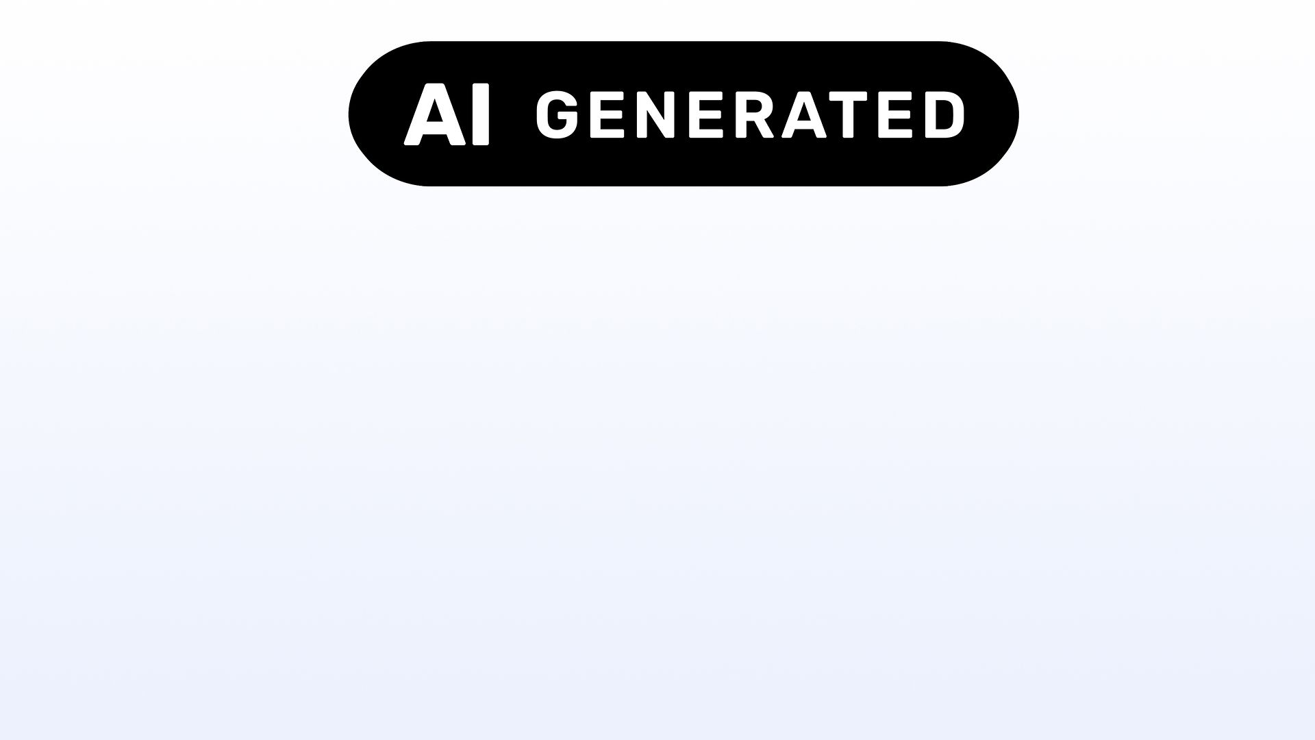 AI-Label AI generated_background