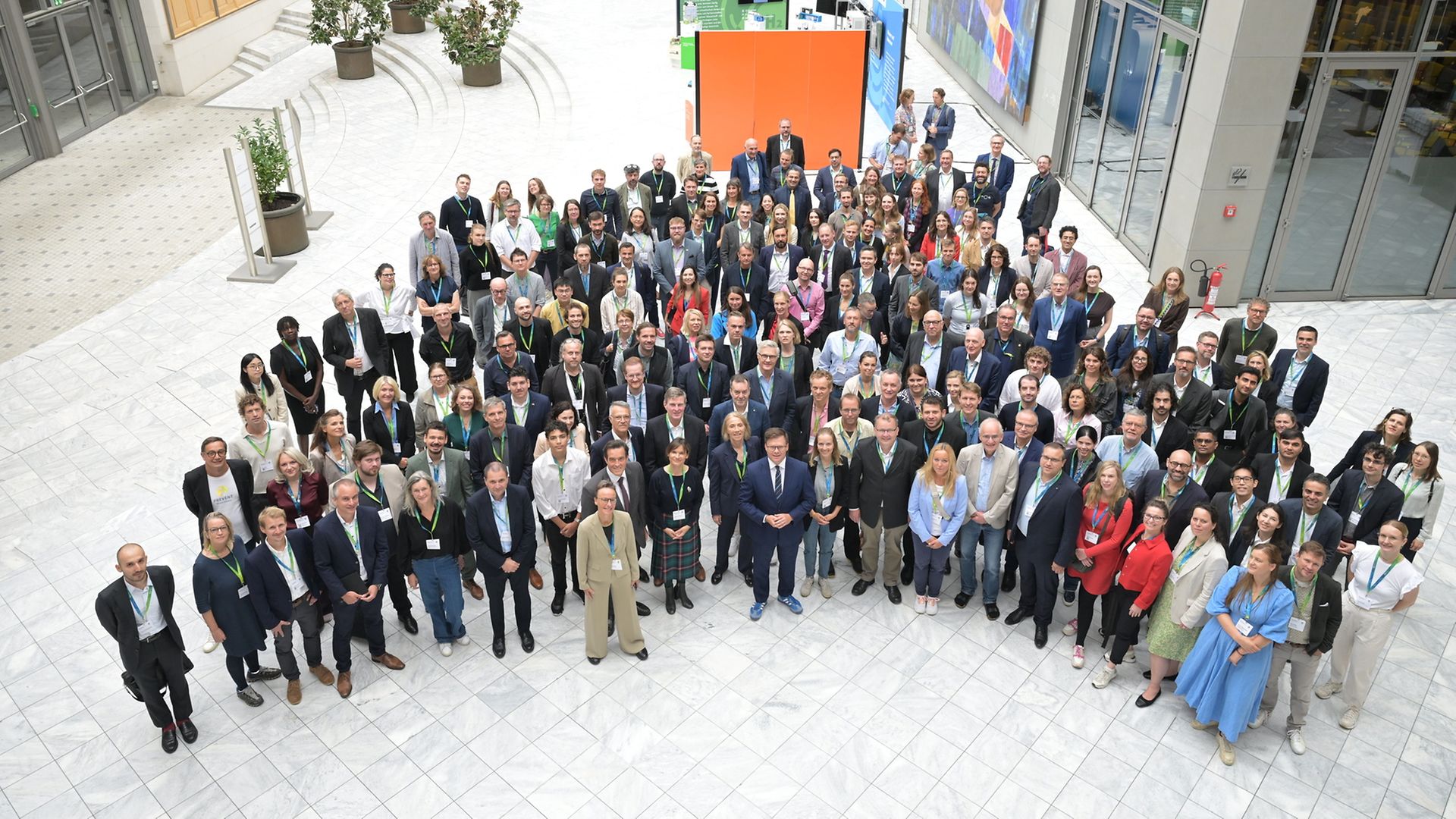 Gruppenbild zur Cleantech Konferenz 2026 von oben