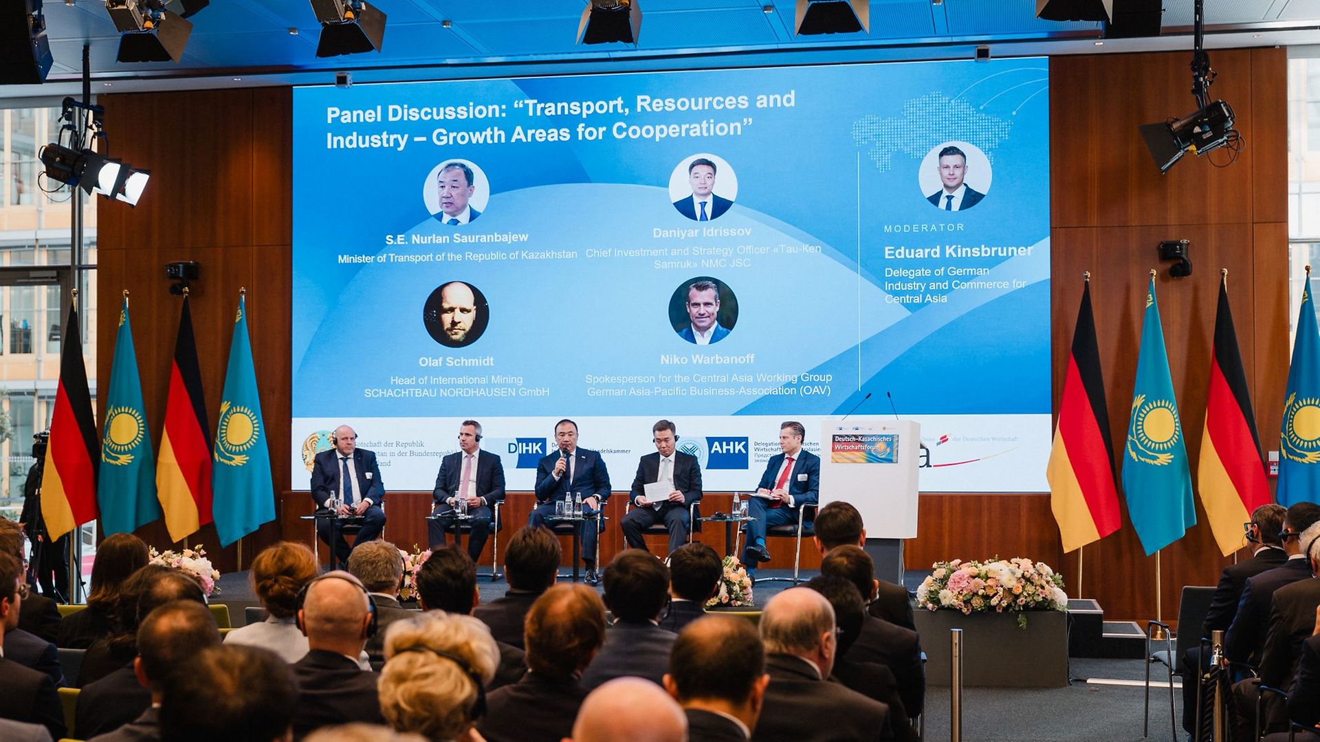 Kasachstan Wirtschaftsforum 2026 Panel