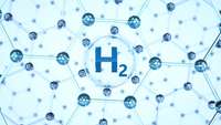 H2-Moleküle mit Netzgitter