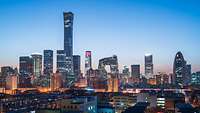Beijing Peking Skyline